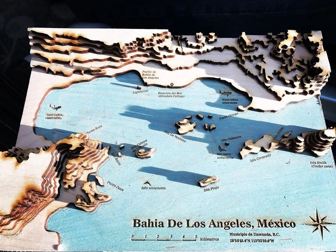 Bahía de los Ángeles detail